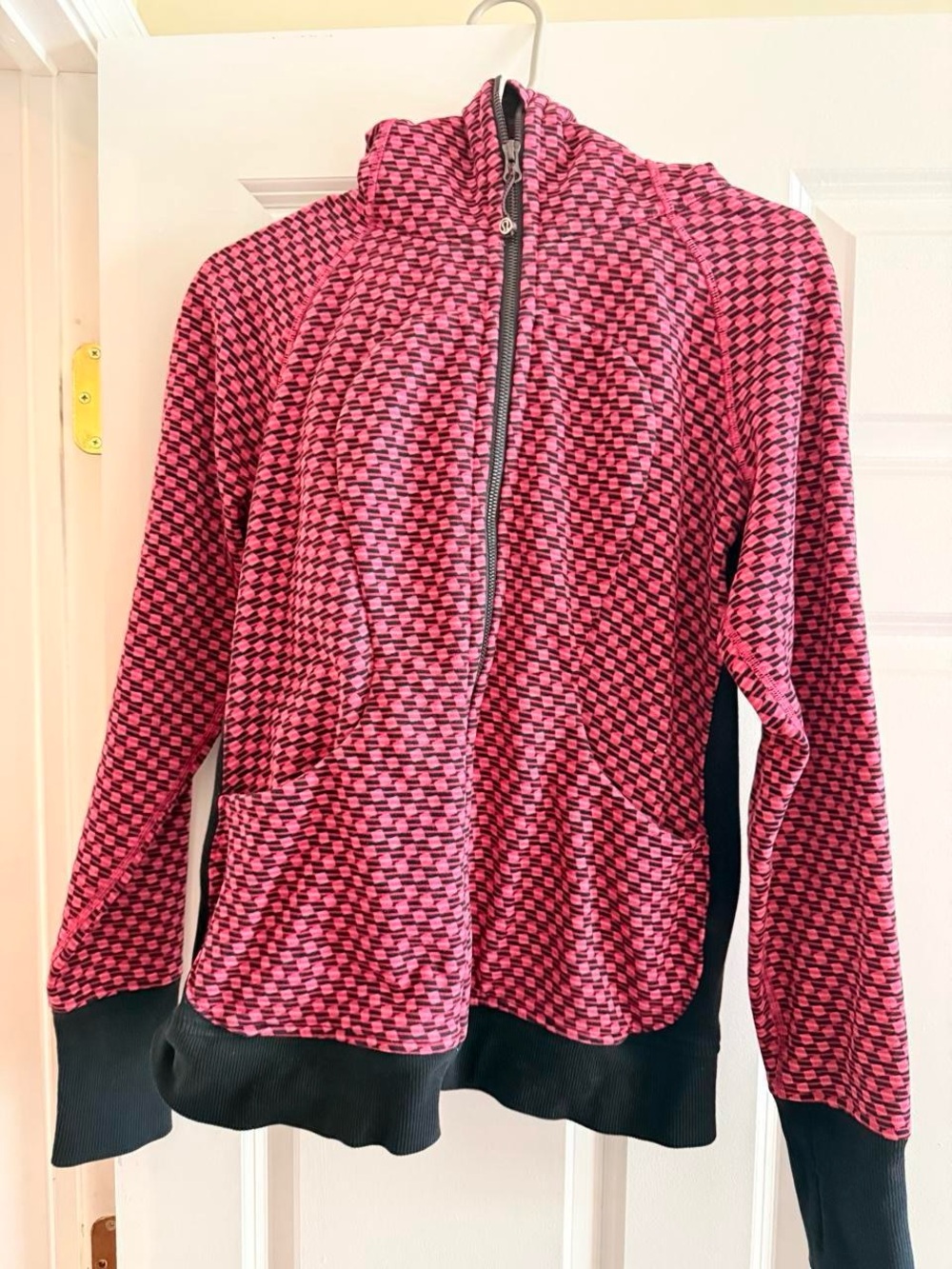 2016 Lululemon Scuba Hoodie lll - Deep Dive Berry Rumble Black